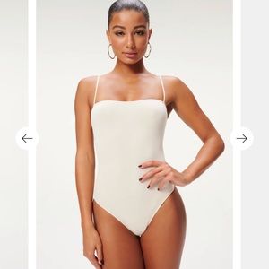 GOOD AMERICAN Seamless Skinny Strap Bodysuit
